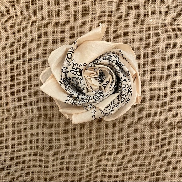 BANDANA Set Hand Dyed Sun Bleached "Happy Hour” Set of 4) ⭐️NWT - Picture 7 of 11